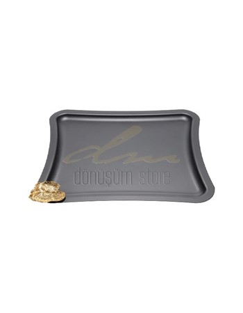 Gül Aksesuarlı Tepsi (18x20)